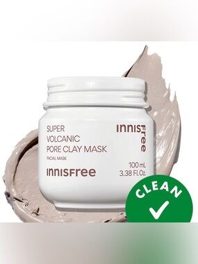 3/$20 Innisfree Super Volcanic Pore Clay Mask NWOT